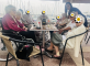 Un café en bonne compagnie ! Le Château de la Brague Antibes